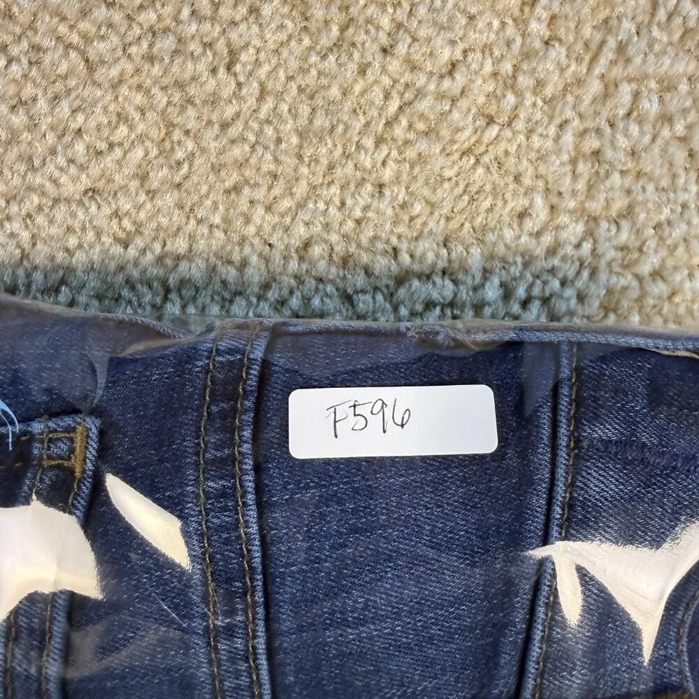 Madewell Roadtripper 10 Inch High Rise Skinny Jeans Womens Size 24 Blue F596 - Picture 14 of 14